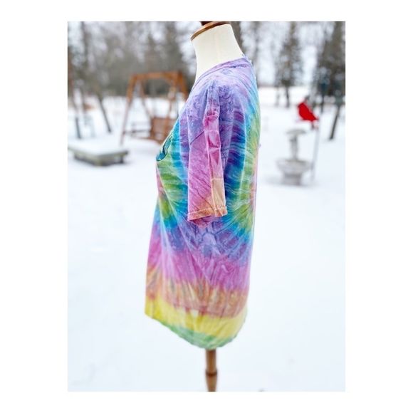 Tie Dye Tee Shirt West Hawk Lake Yacht Club Canada - Picture 4 of 11